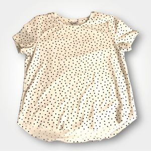 Croft & Barrow Polka Dot Dress Shirt